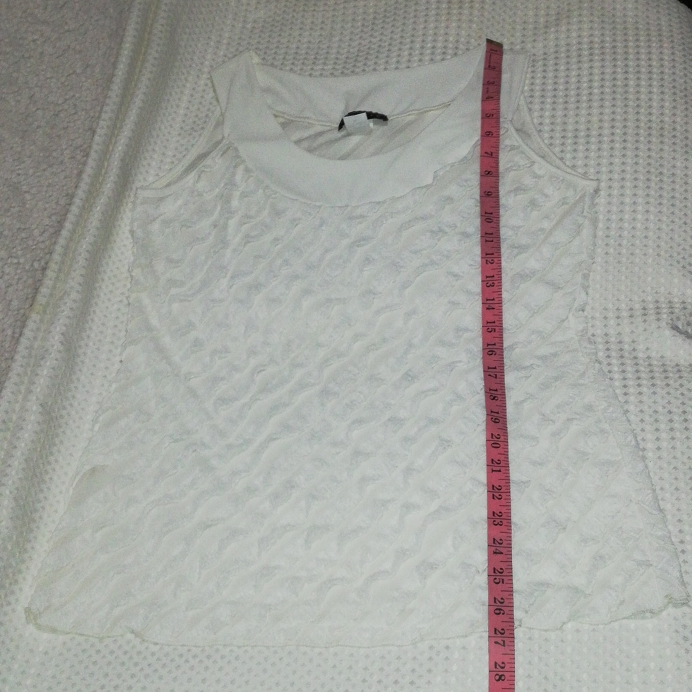 Janeric ruffles sleeveless tops size XL - Picture 9 of 14